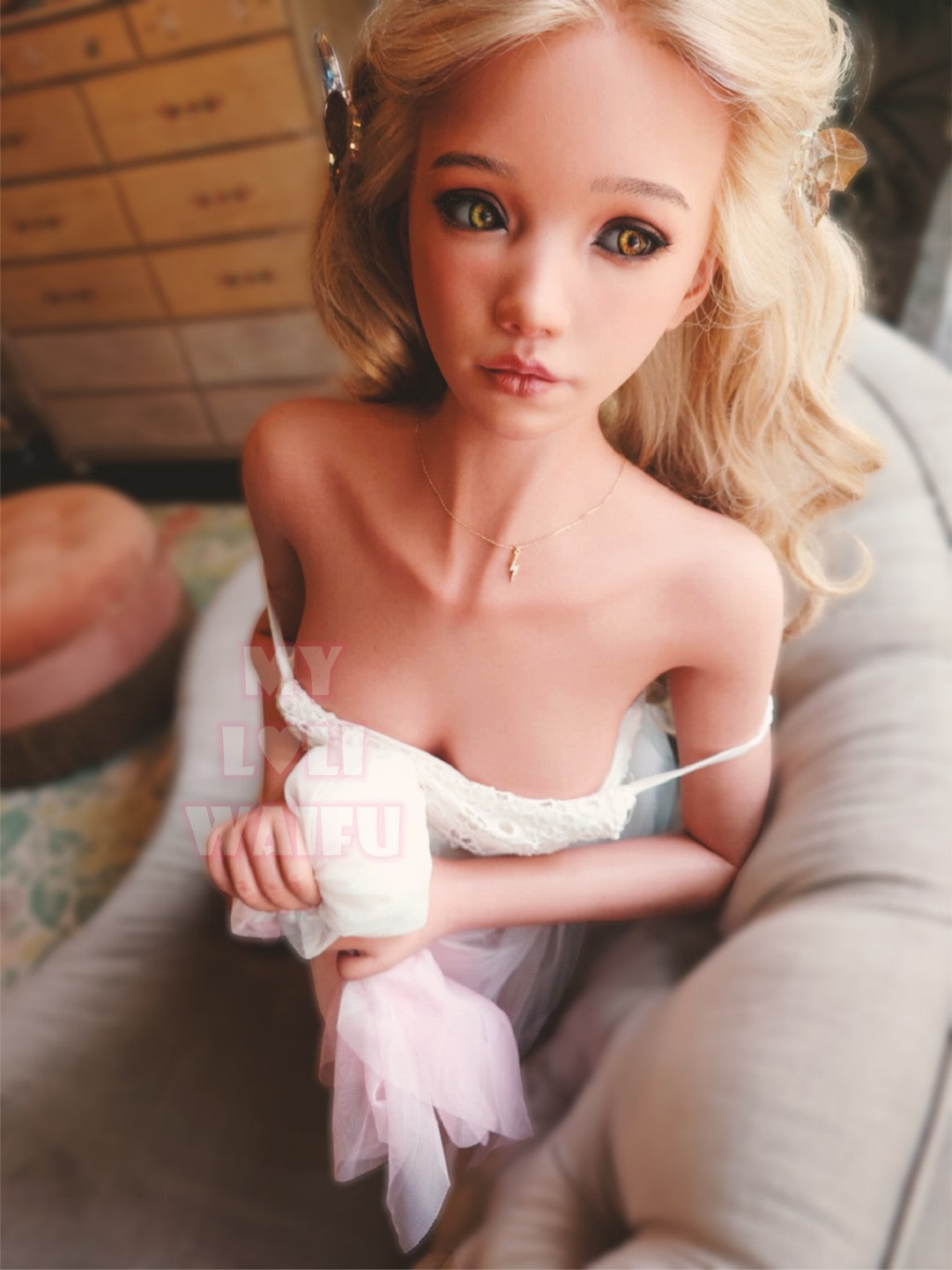 Tina seksnukk (My Loli Waifu 148 cm B-Cup #75 silikoon)