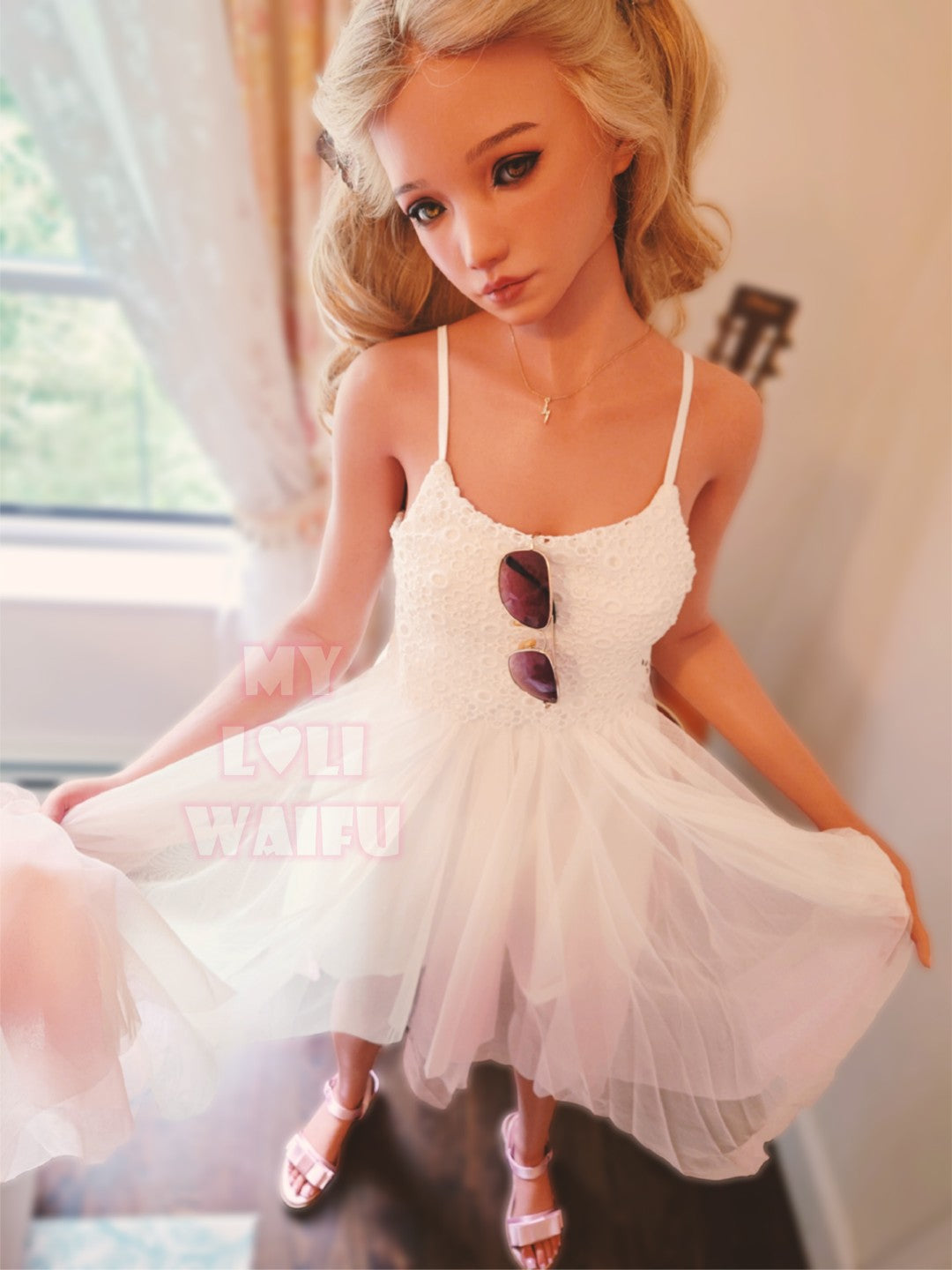 Tina seksnukk (My Loli Waifu 148 cm B-Cup #75 silikoon)