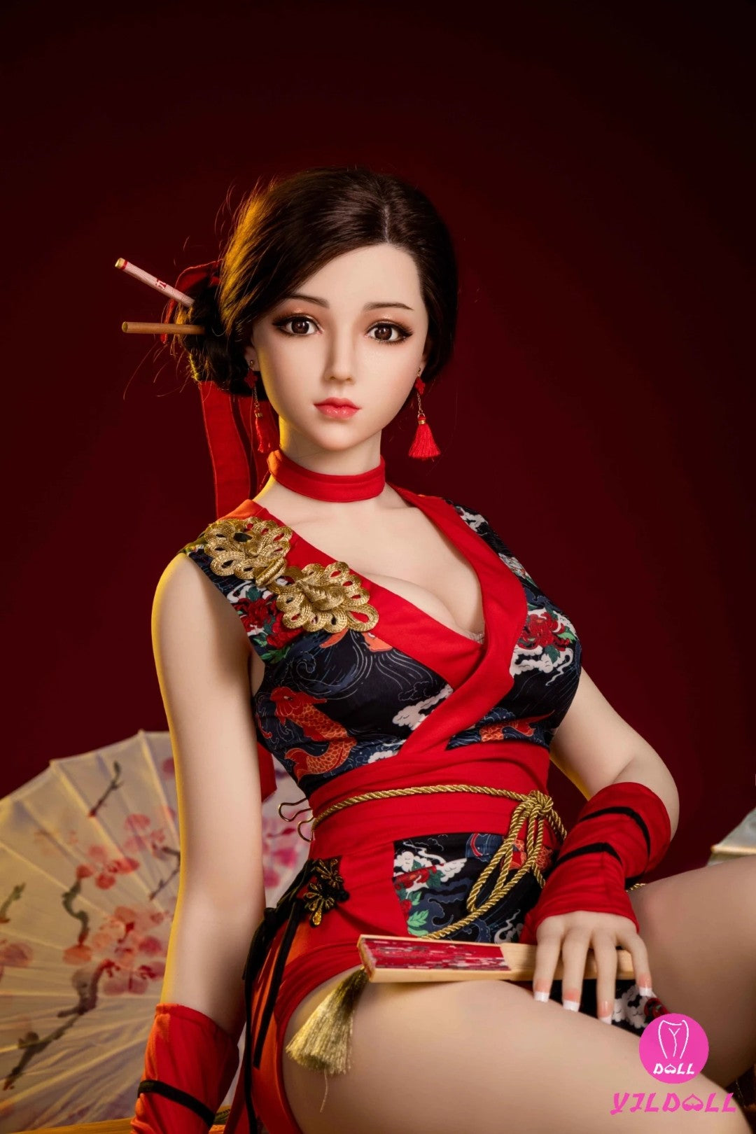 Jolene seksnukk (YJL Doll 165 cm D-Cup #439 TPE + silikoon)