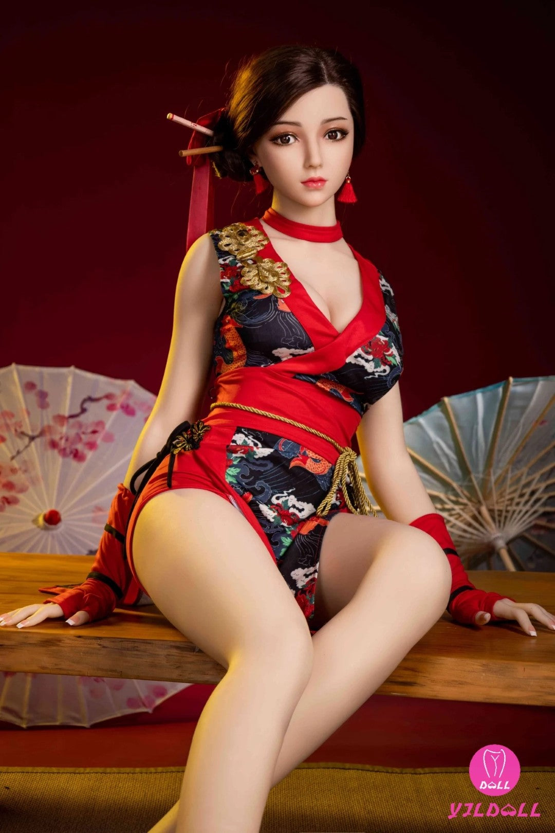 Jolene seksnukk (YJL Doll 165 cm D-Cup #439 TPE + silikoon)