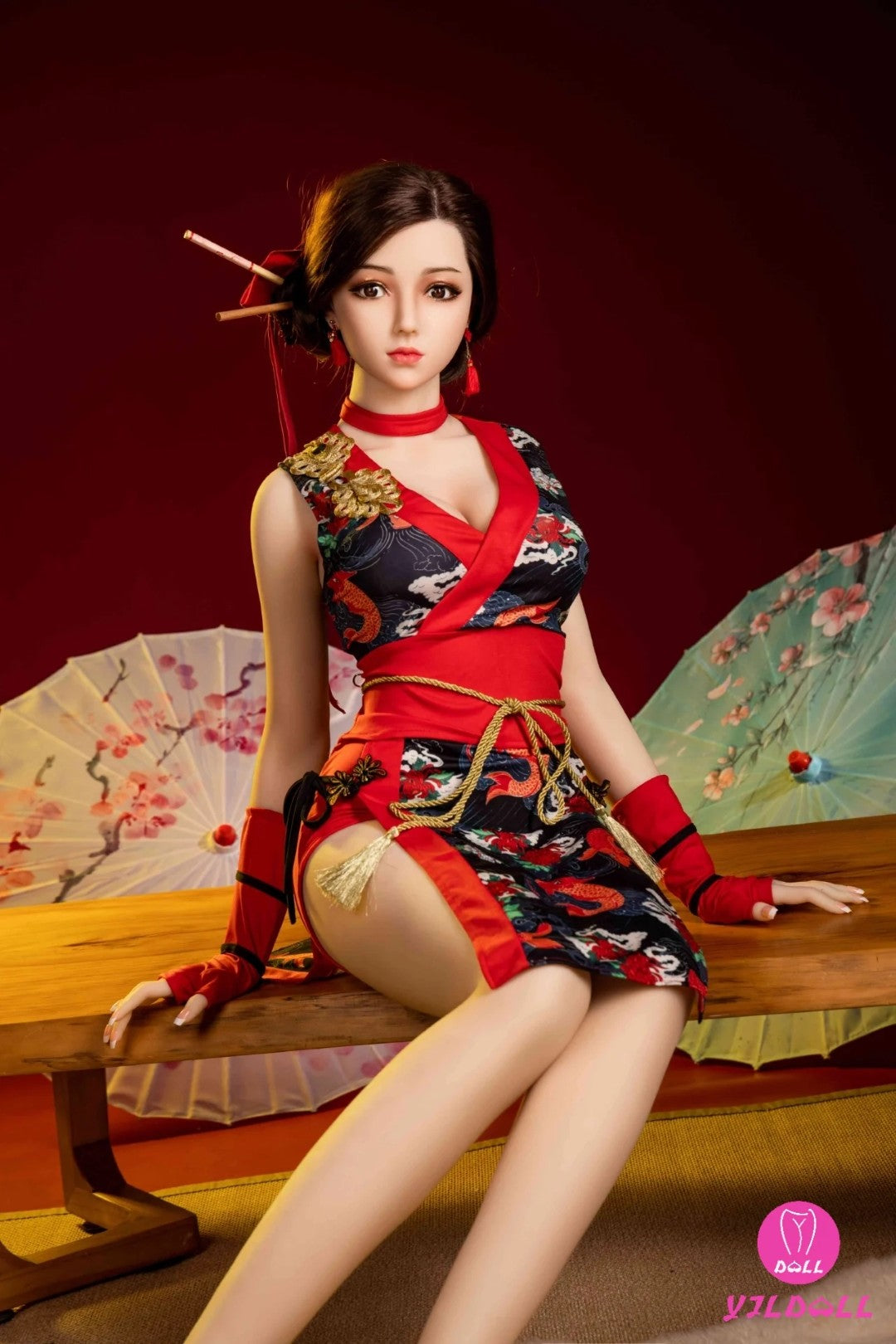 Jolene seksnukk (YJL Doll 165 cm D-Cup #439 TPE + silikoon)