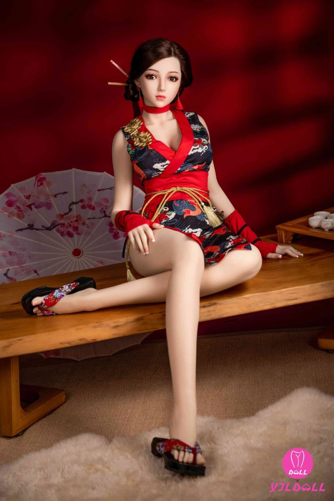 Jolene seksnukk (YJL Doll 165 cm D-Cup #439 TPE + silikoon)