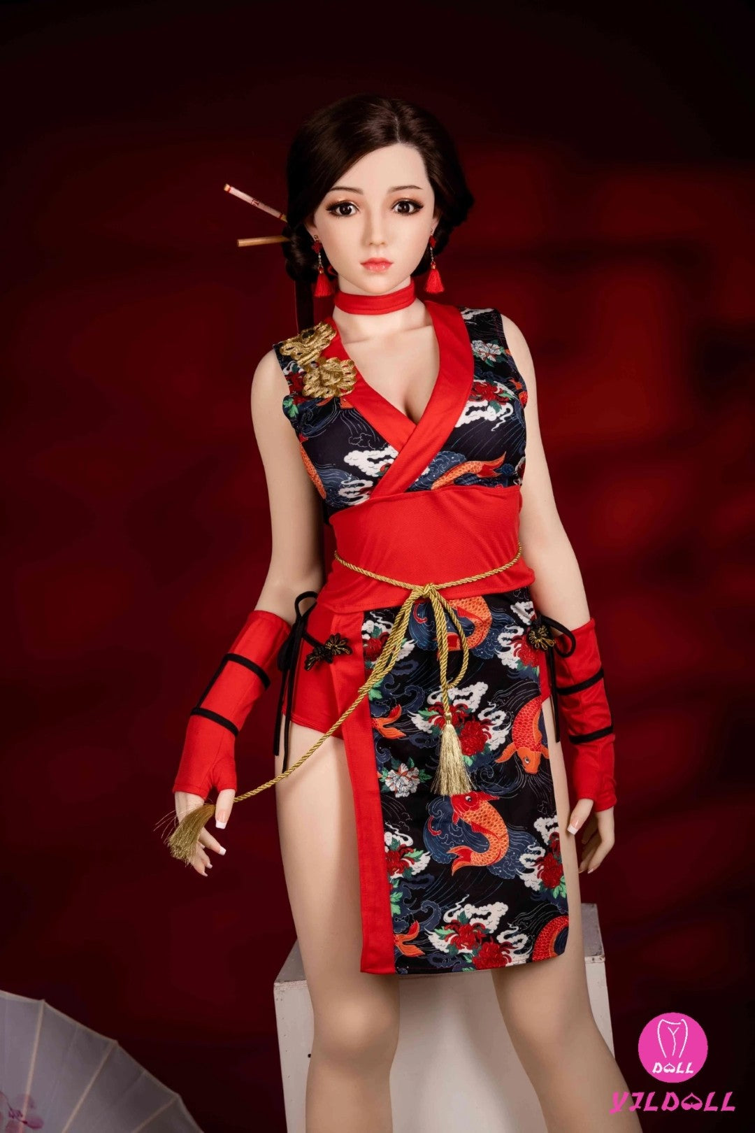 Jolene seksnukk (YJL Doll 165 cm D-Cup #439 TPE + silikoon)