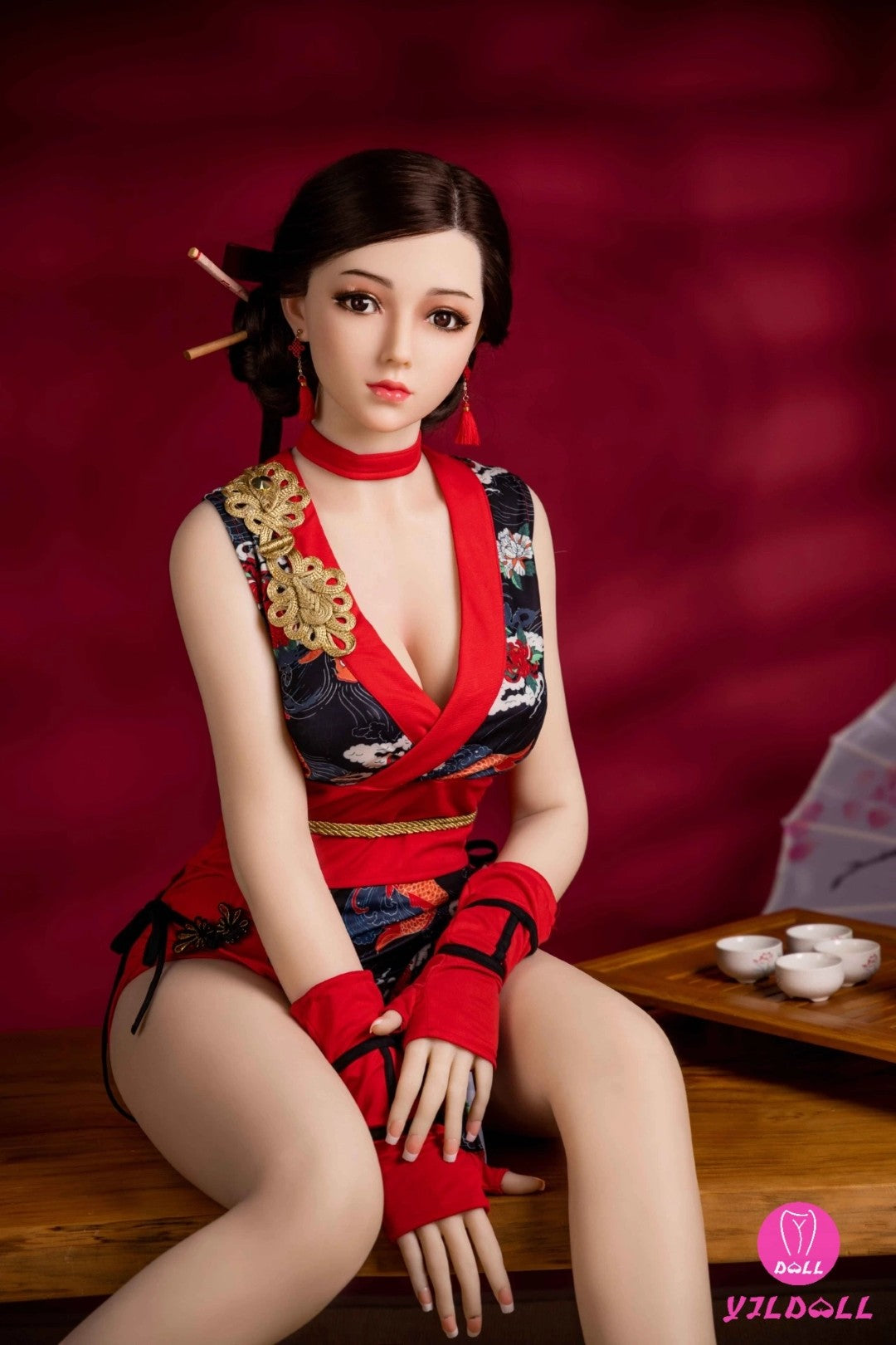 Jolene seksnukk (YJL Doll 165 cm D-Cup #439 TPE + silikoon)