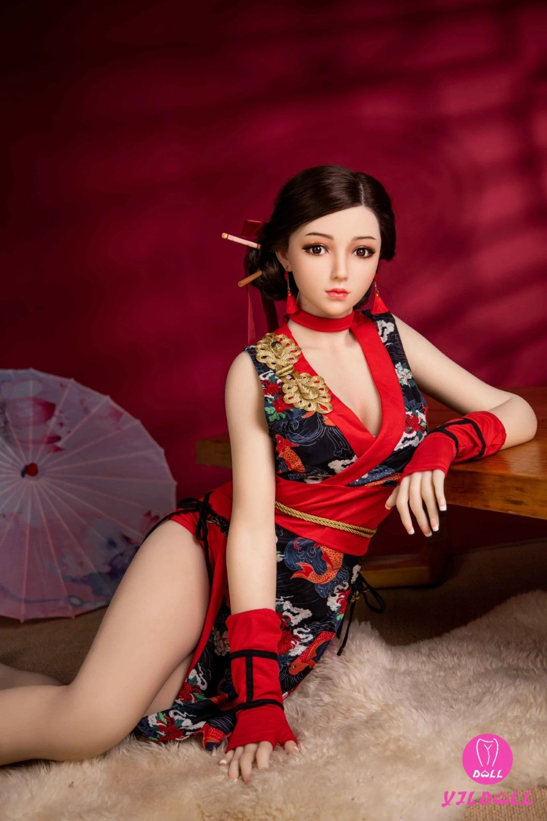 Jolene seksnukk (YJL Doll 165 cm D-Cup #439 TPE + silikoon)