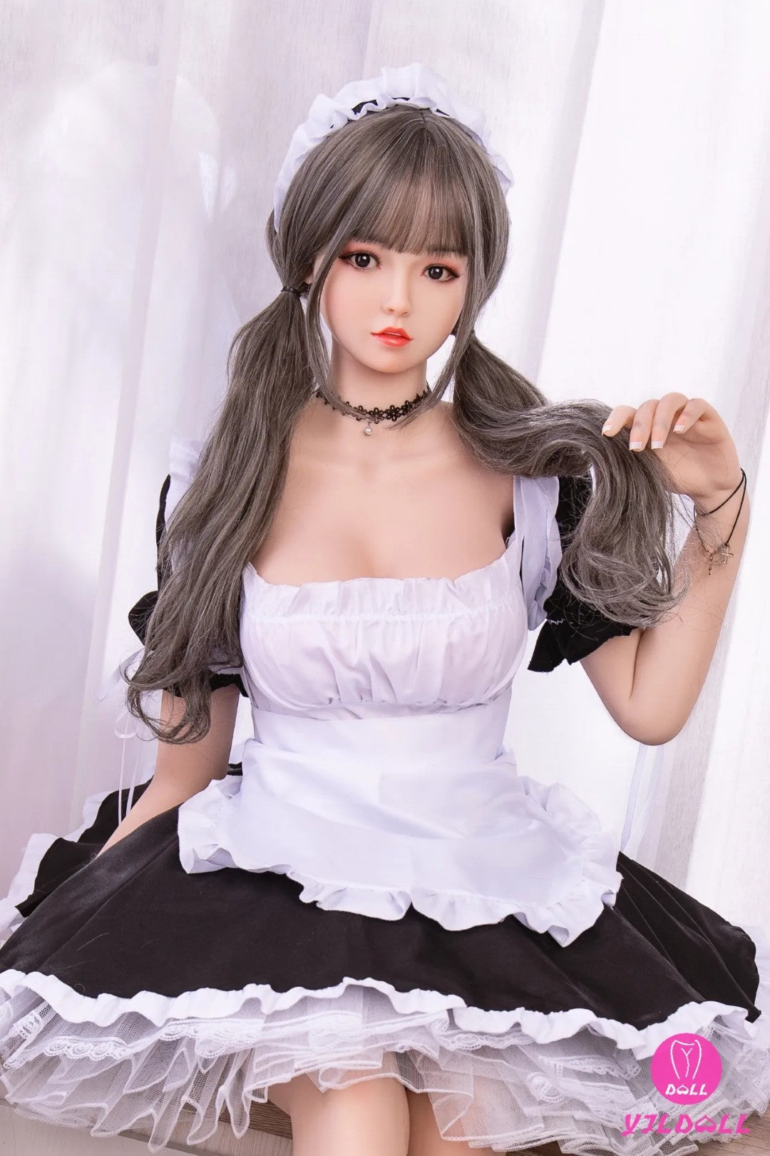 Cassandra seksnukk (YJL Doll 165 cm D-Cup #405 TPE + silikoon)