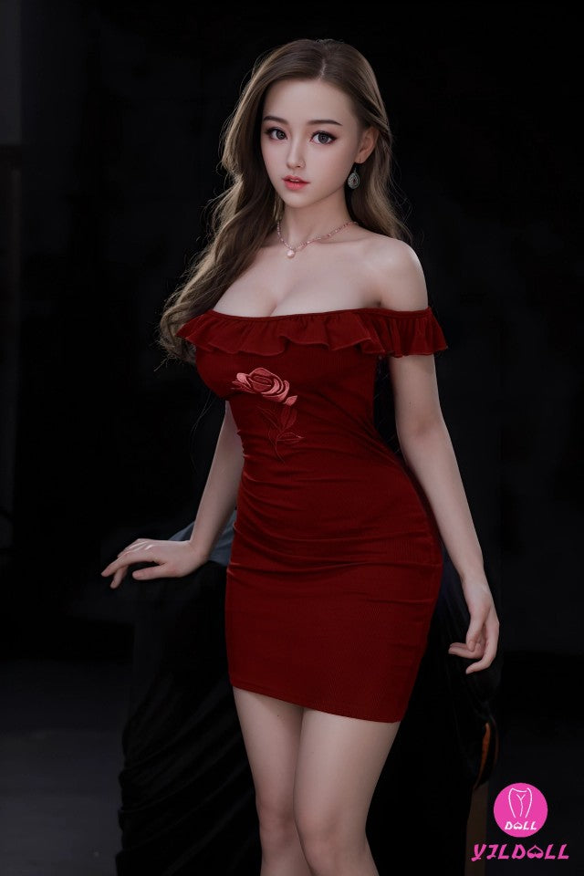 Linda seksnukk (YJL Doll 165 cm D-Cup #391 TPE + silikoon)