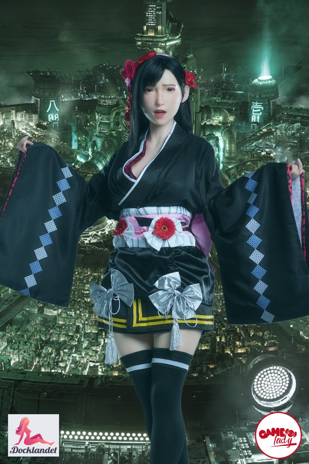 Tifa Sex Doll (Game Lady 165 cm G-Cup nr 11 silikoon)