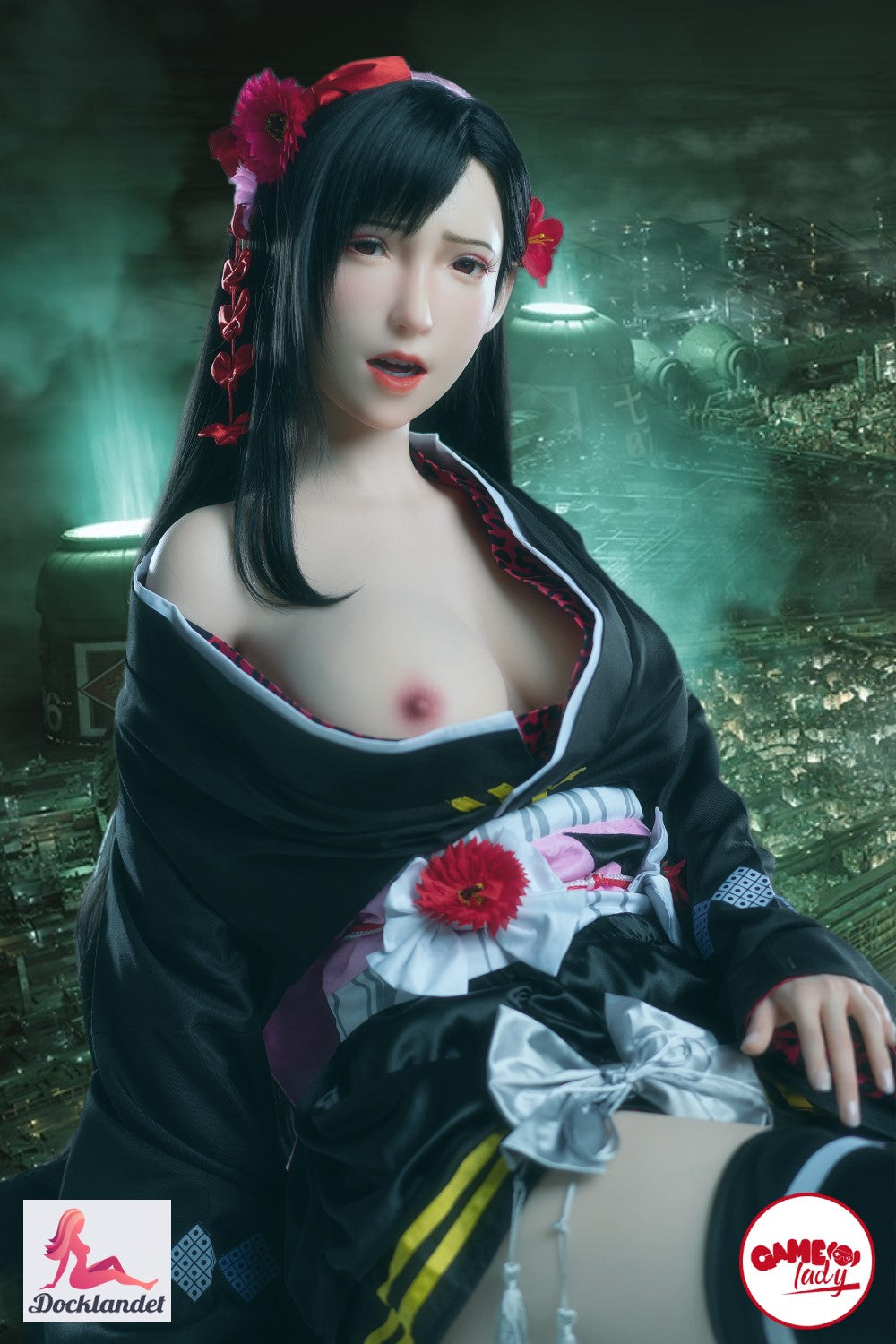 Tifa Sex Doll (Game Lady 165 cm G-Cup nr 11 silikoon)