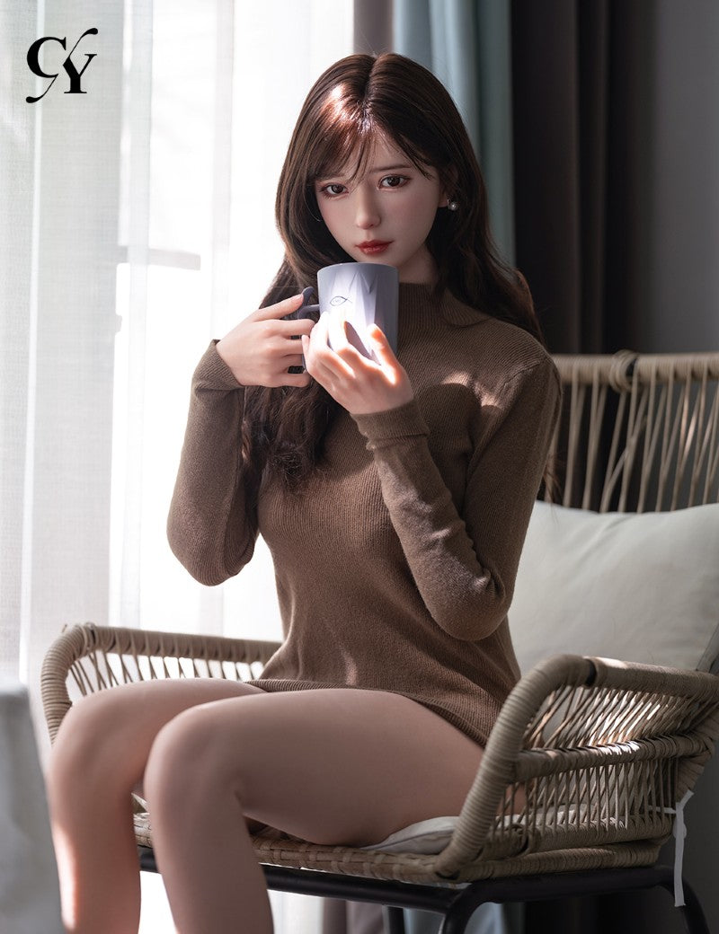 Una Sexdocka (TOP CYDOLL 168cm F-kupa TPE+Silikon)