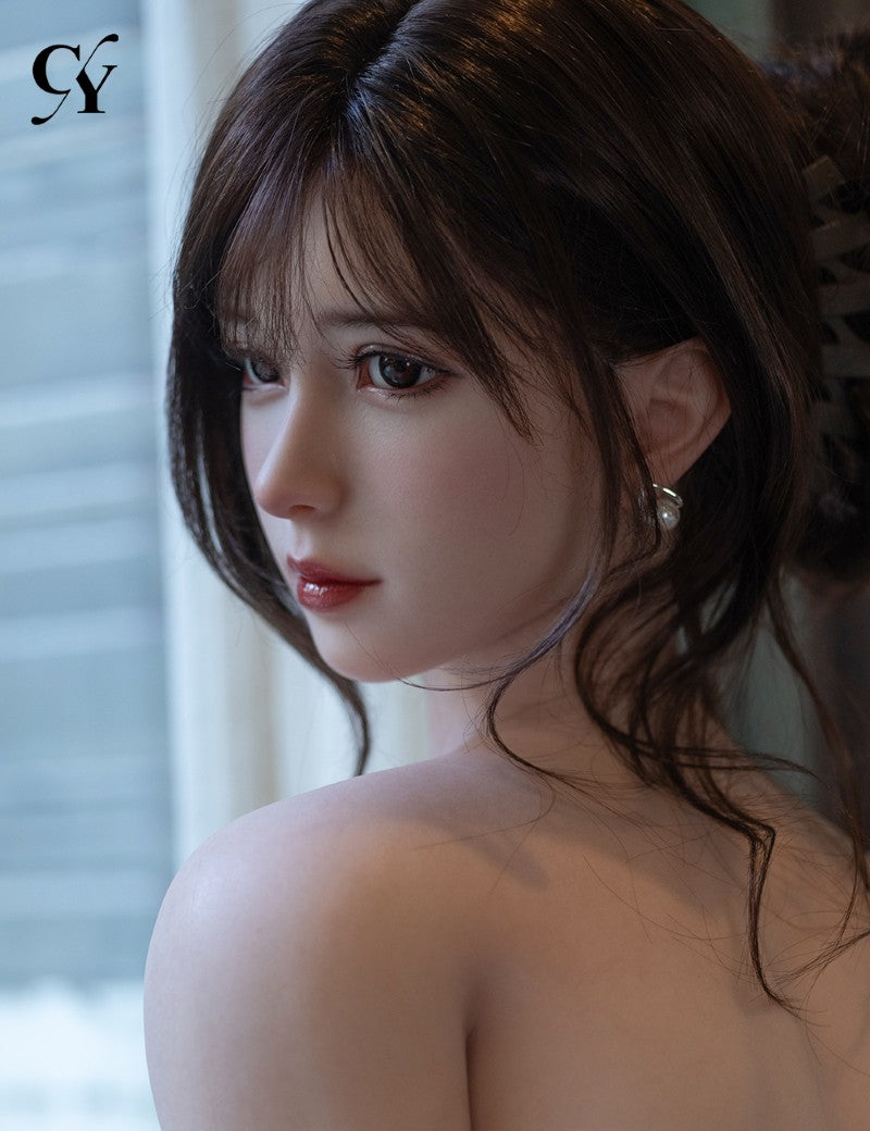 Una Sexdocka (TOP CYDOLL 168cm F-kupa TPE+Silikon)