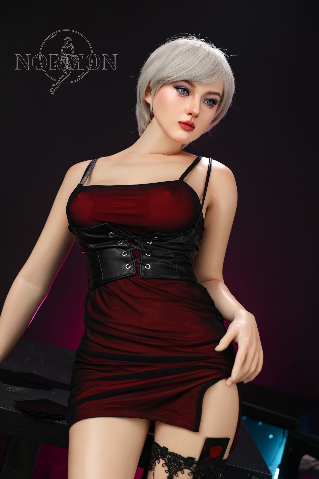 Victoria seksnukk (Normon Doll 165 cm D-Cup NM019 silikoon)