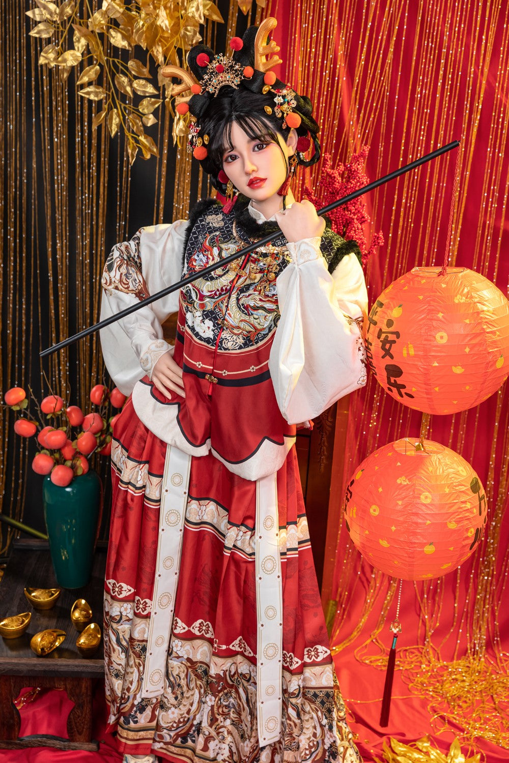 Wushi seksnukk (Starpery 169 cm C-tass TPE + silikoon)