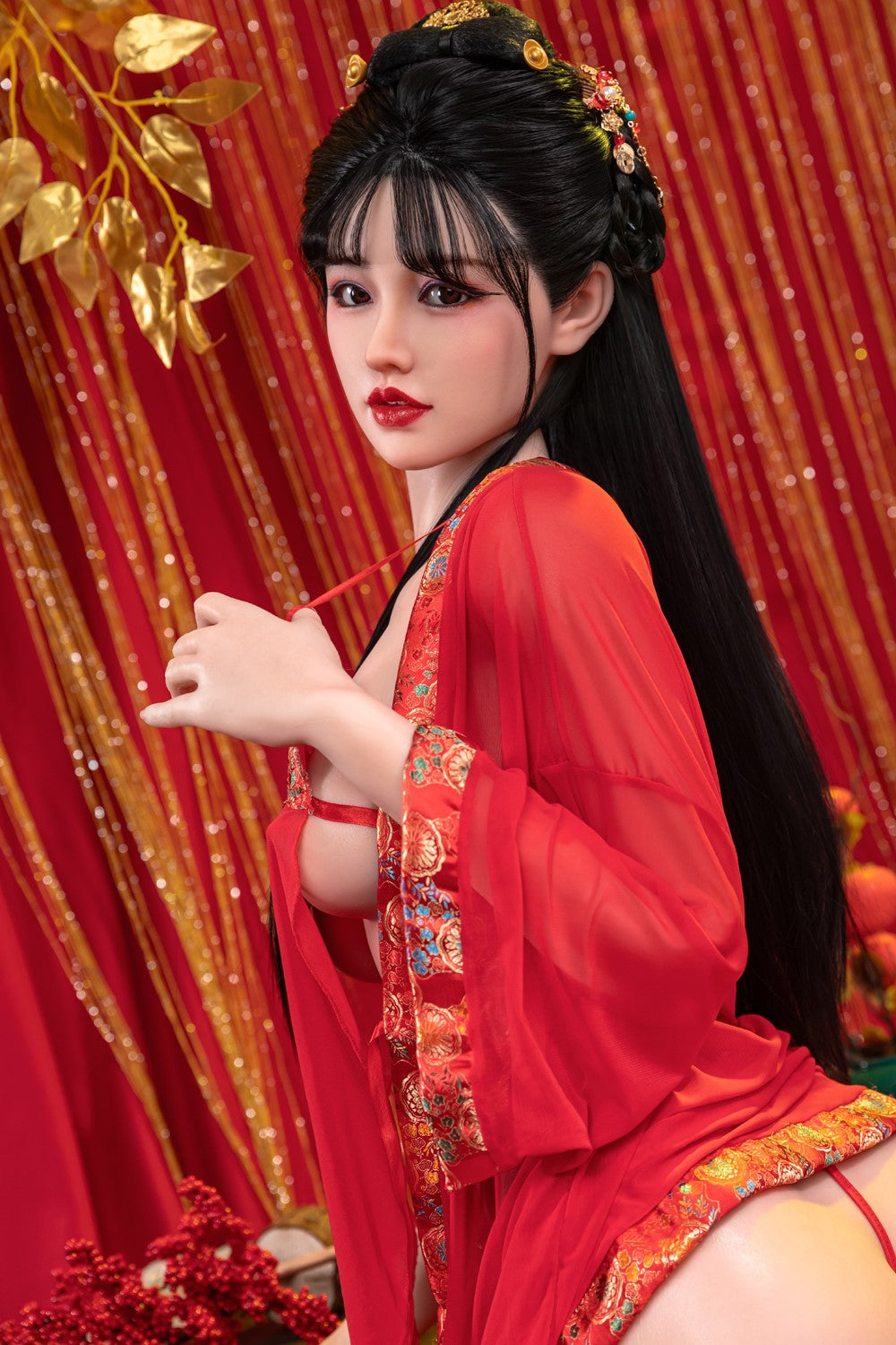 Wushi seksnukk (Starpery 169 cm C-tass TPE + silikoon)