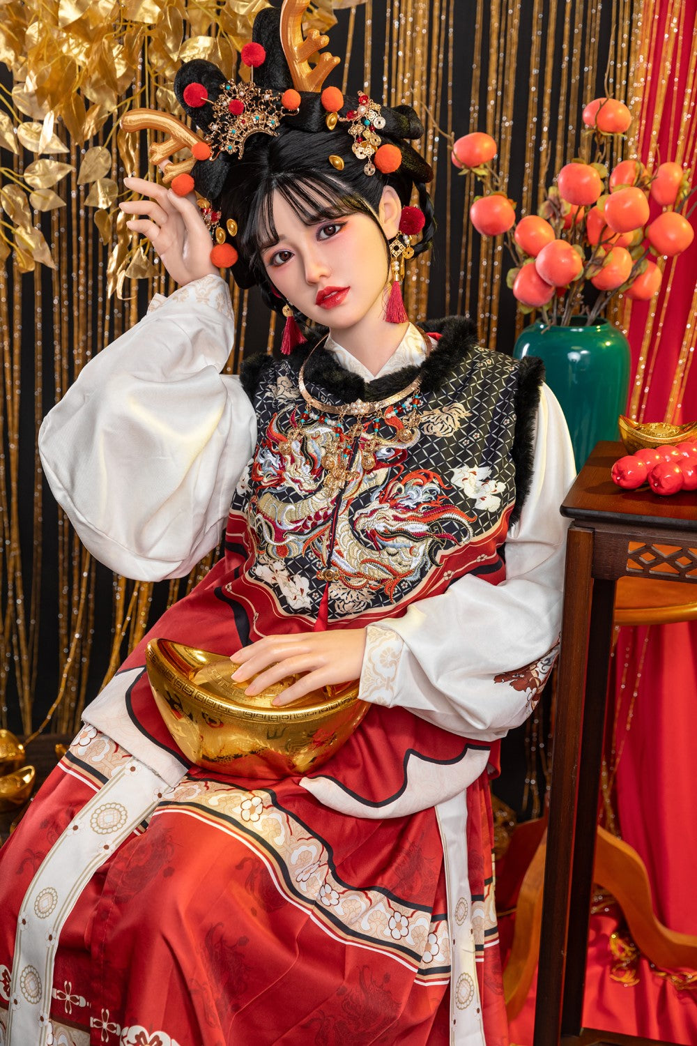 Wushi seksnukk (Starpery 169 cm C-tass TPE + silikoon)