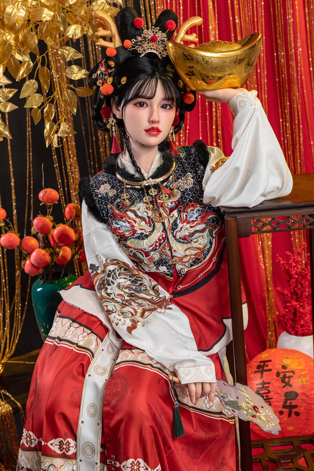 Wushi seksnukk (Starpery 169 cm C-tass TPE + silikoon)