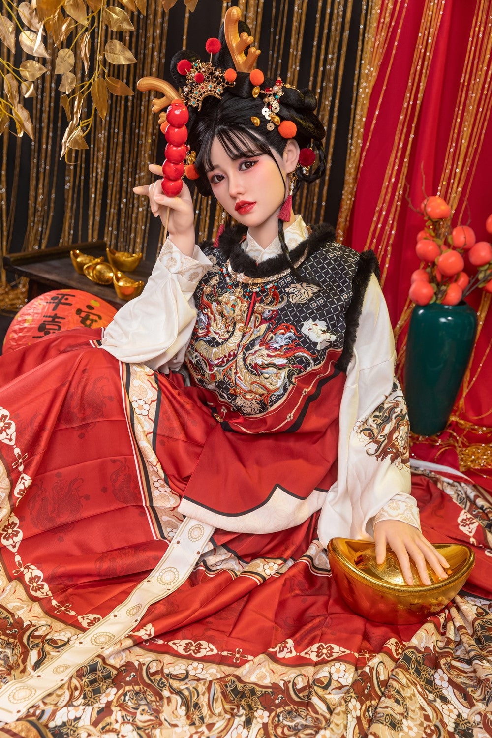 Wushi seksnukk (Starpery 169 cm C-tass TPE + silikoon)