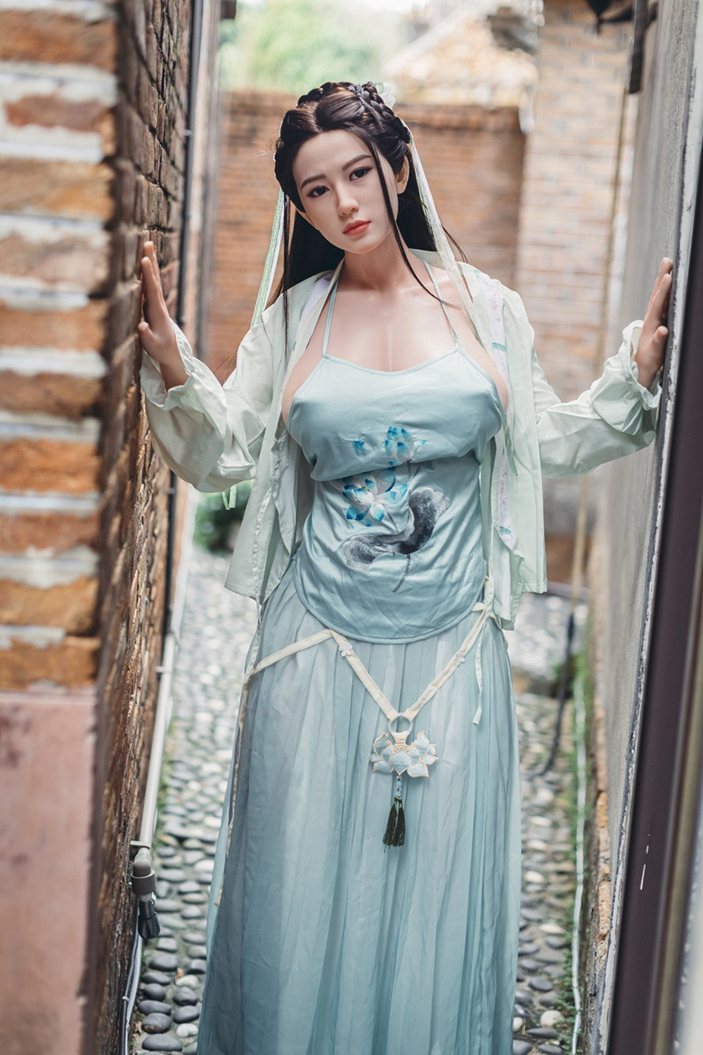Yuyan Sexdocka (Starpery 163cm G-kupa TPE+Silikon)