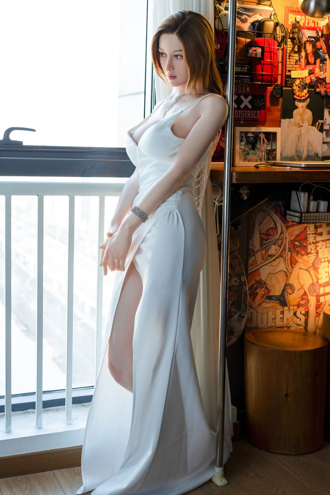 Yvonne seksnukk (Zelex 170 cm C-Cup GE07-1 silikoon)