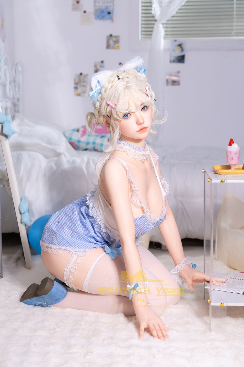 Zia Sexdocka (Irontech Doll 154cm E-Kupa N02 Silikon)