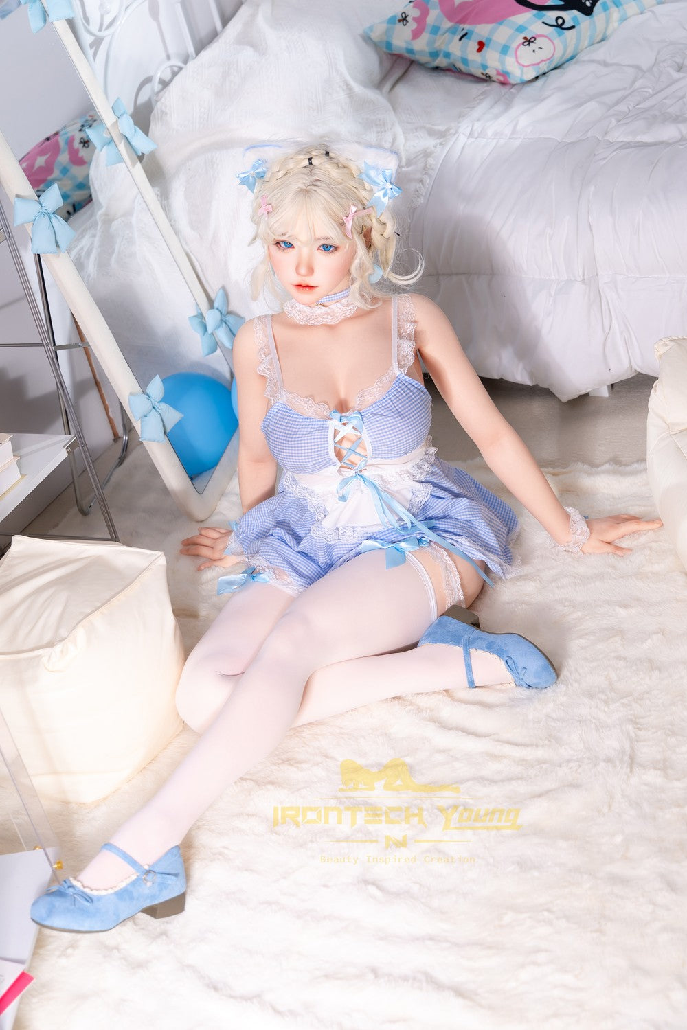 Zia Sexdocka (Irontech Doll 154cm E-Kupa N02 Silikon)