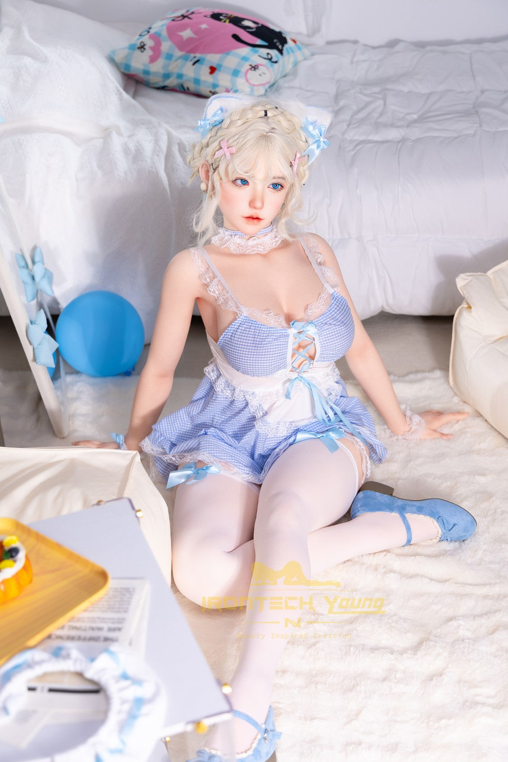 Zia Sexdocka (Irontech Doll 154cm E-Kupa N02 Silikon)