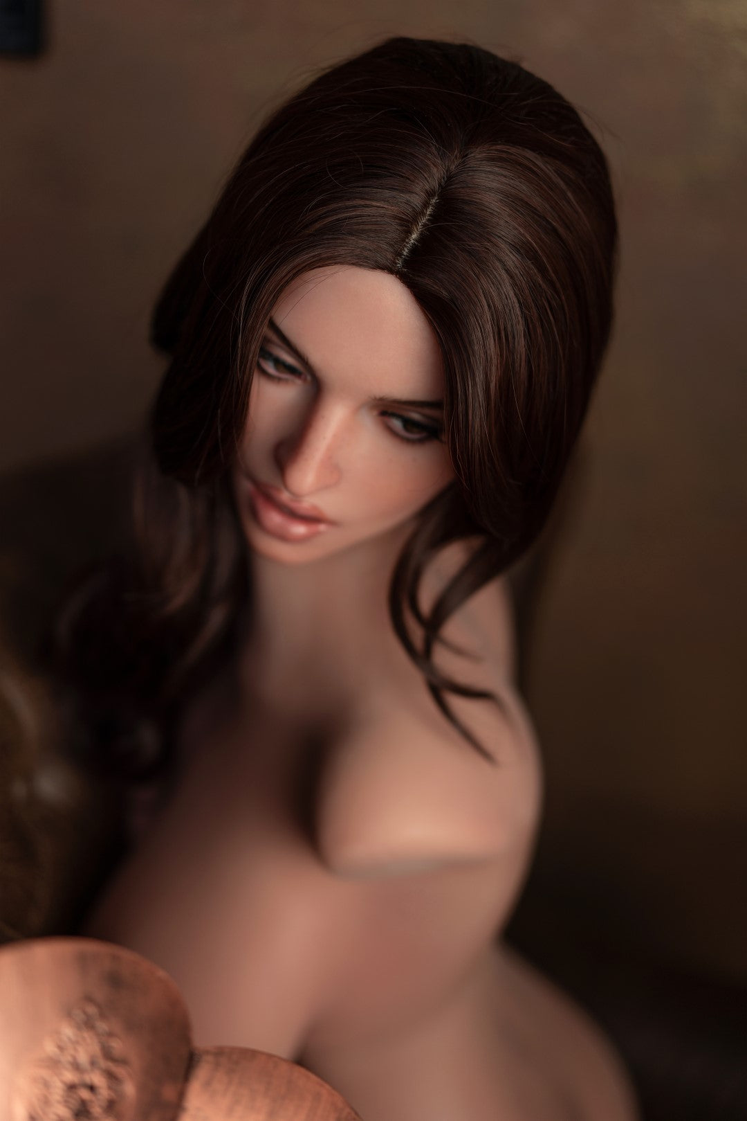 Amina Torso seksnukk (Zelex 111cm K-Kupa ZXE223-1 SLE silikoon)