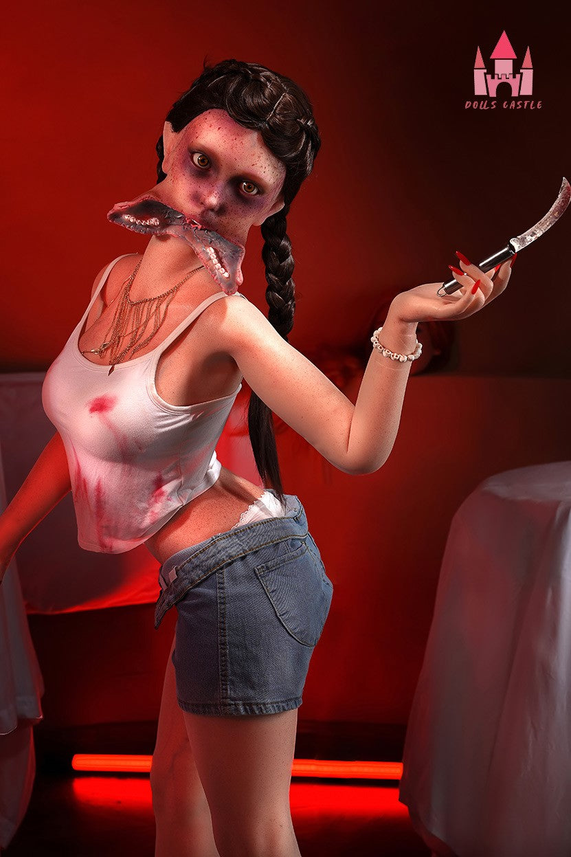 Zombiella seksnukk (Dolls Castle 158 cm D-Cup #Z1 silikoon)
