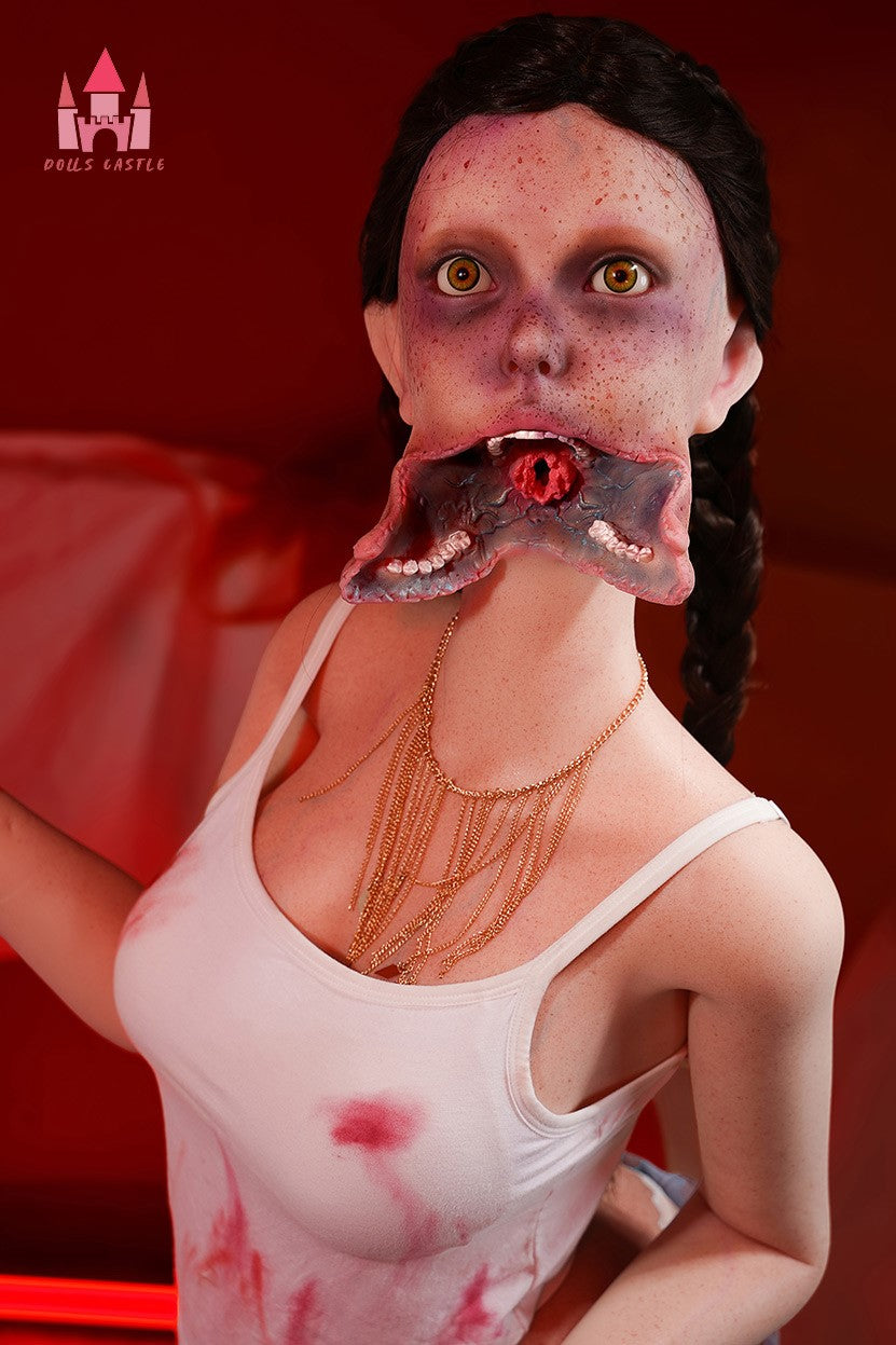 Zombiella seksnukk (Dolls Castle 158 cm D-Cup #Z1 silikoon)