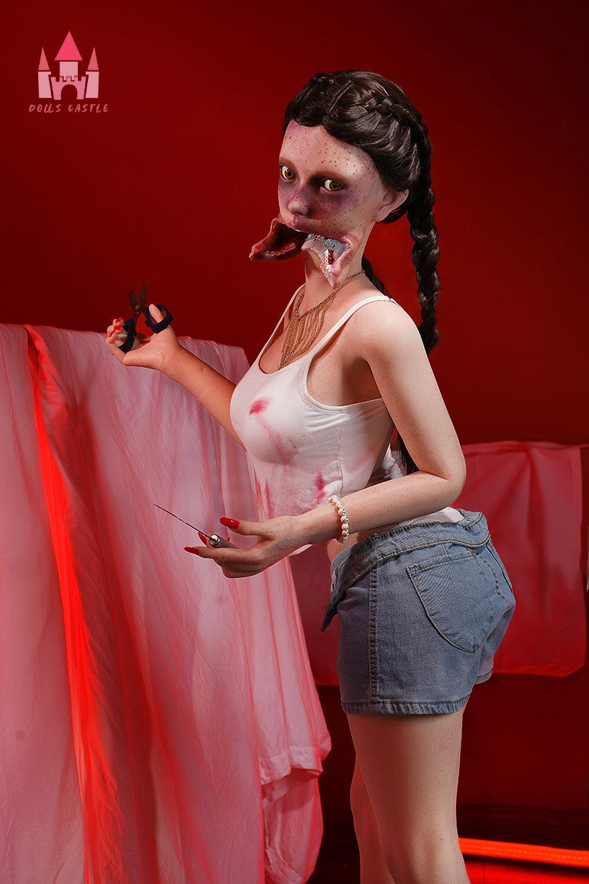 Zombiella seksnukk (Dolls Castle 158 cm D-Cup #Z1 silikoon)