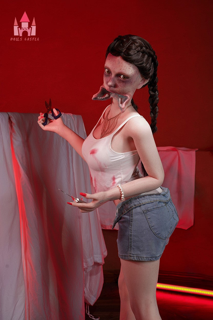 Zombiella seksnukk (Dolls Castle 158 cm D-Cup #Z1 silikoon)