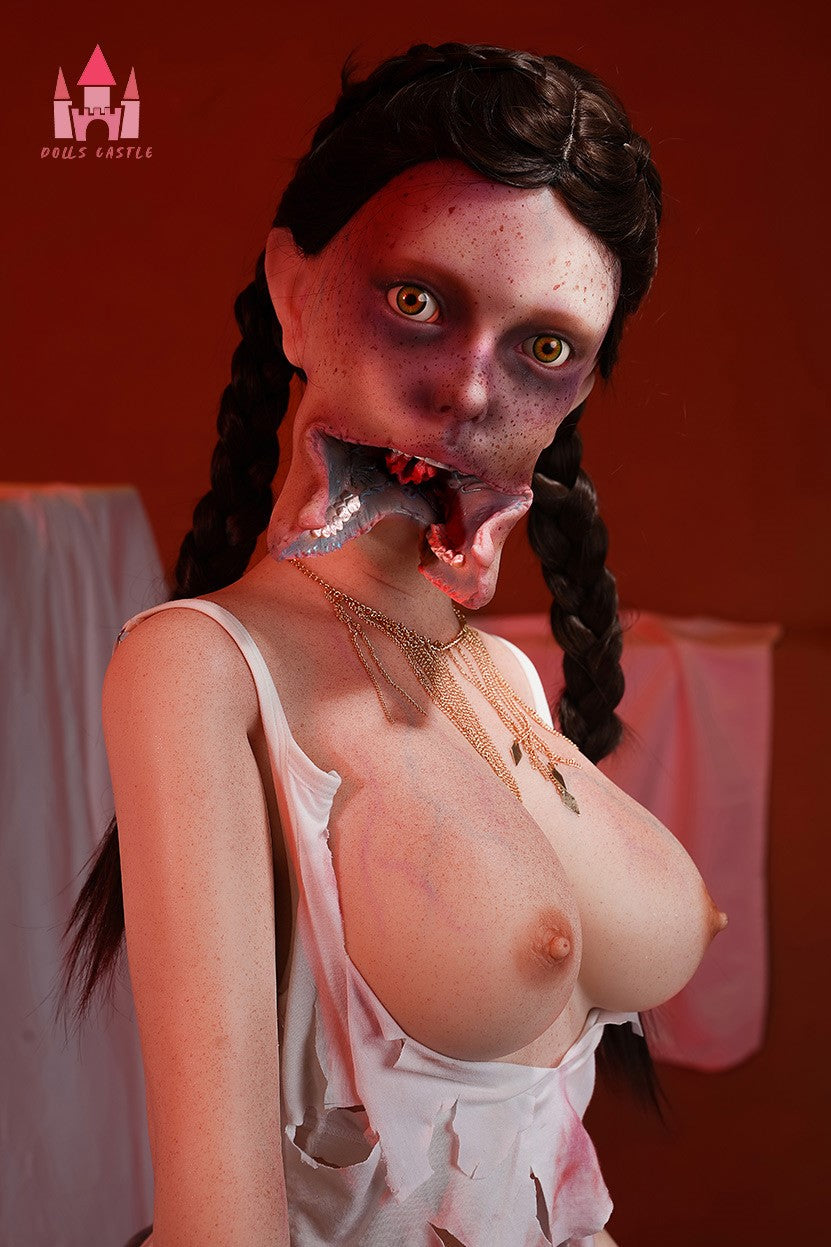 Zombiella seksnukk (Dolls Castle 158 cm D-Cup #Z1 silikoon)