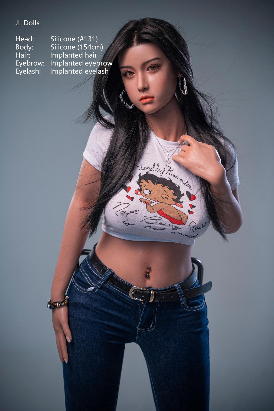 Rosie seksnukk (Jarliet 154 cm C-Cup silikoon)