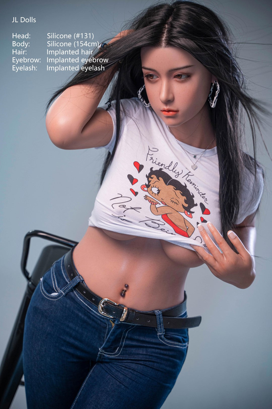 Rosie seksnukk (Jarliet 154 cm C-Cup silikoon)