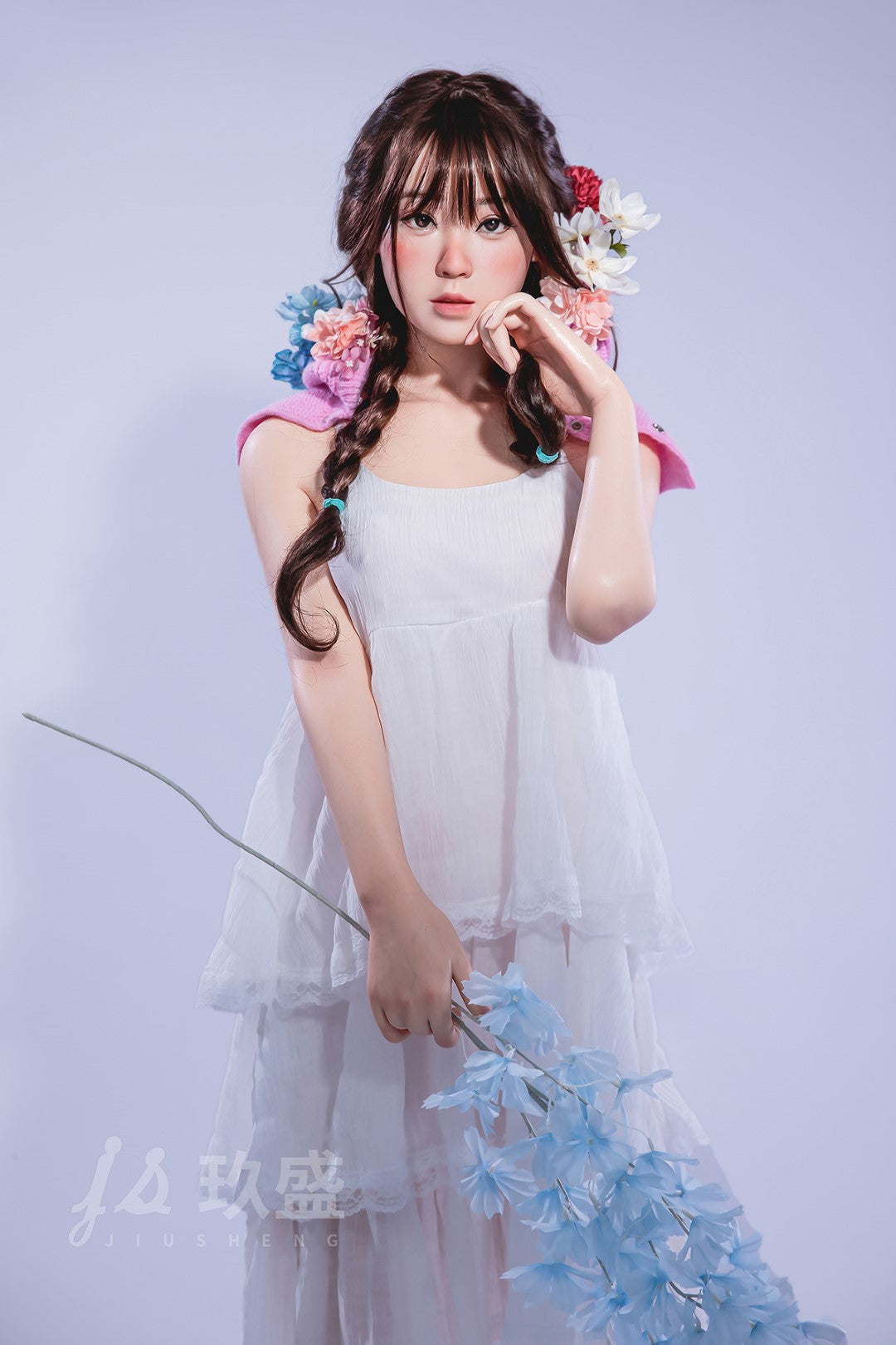 Enya seksnukk (Jiusheng 150 cm B-Cup #56 silikoon)