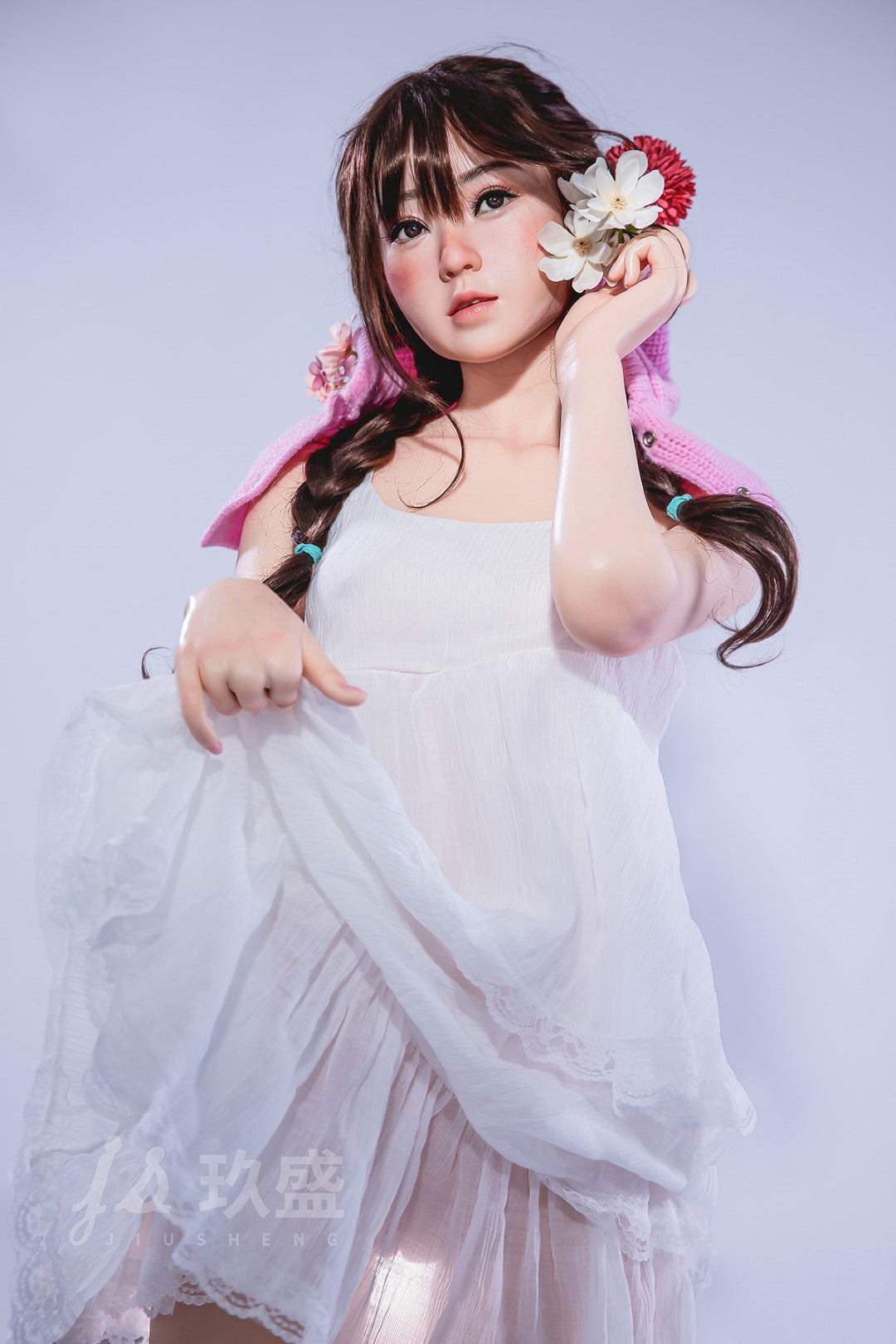 Enya seksnukk (Jiusheng 150 cm B-Cup #56 silikoon)