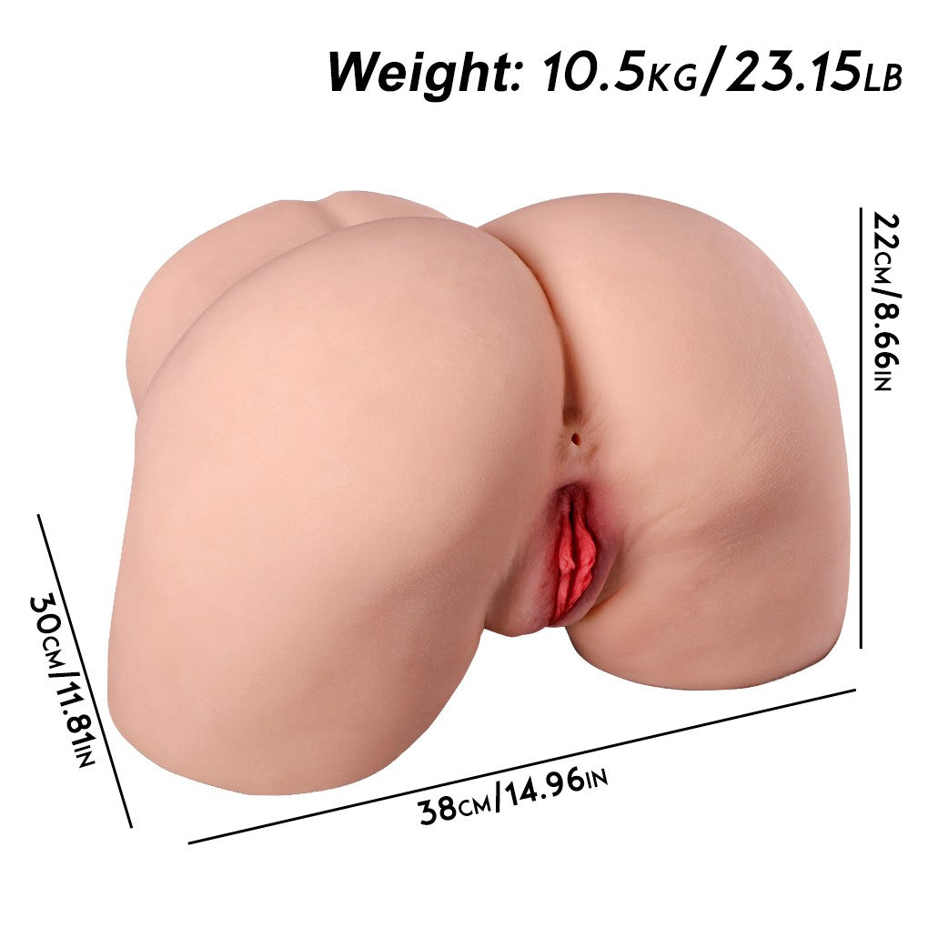 tagumik suur kurvikas (EL-Doll puus 110cm TPE) EXPRESS