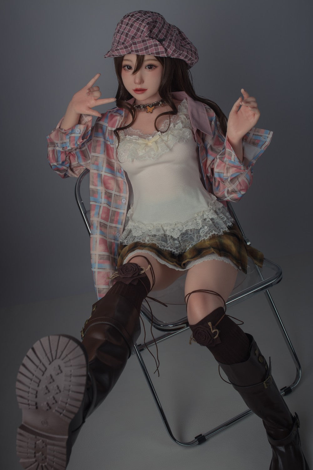 Rina seksnukk (Jiusheng 149 cm B-Cup #112B silikoon)