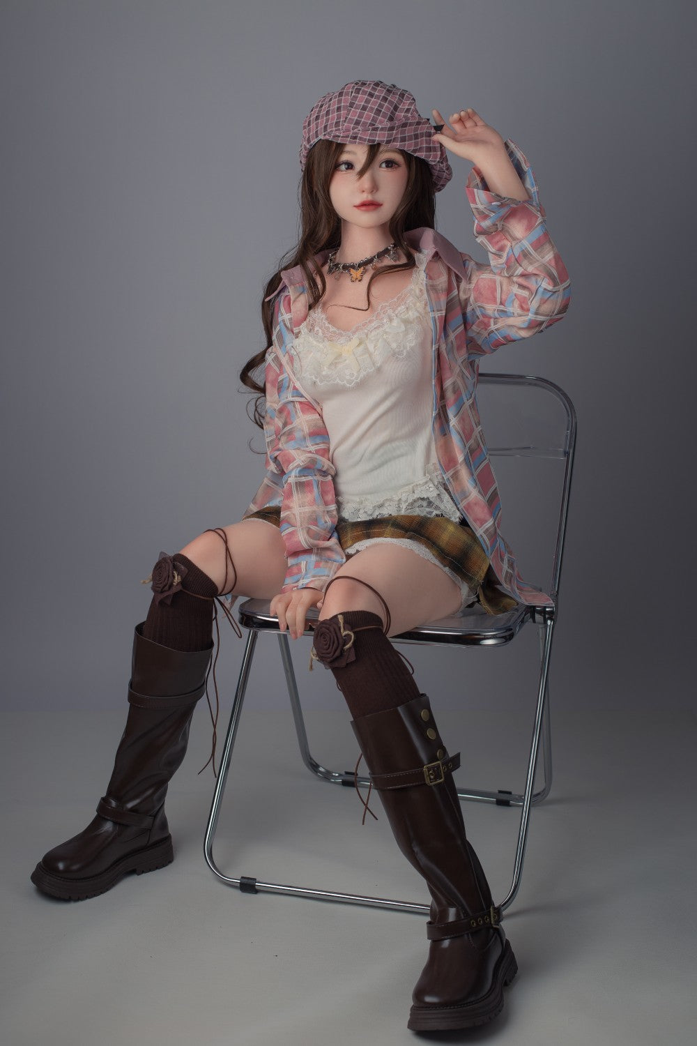 Rina seksnukk (Jiusheng 149 cm B-Cup #112B silikoon)