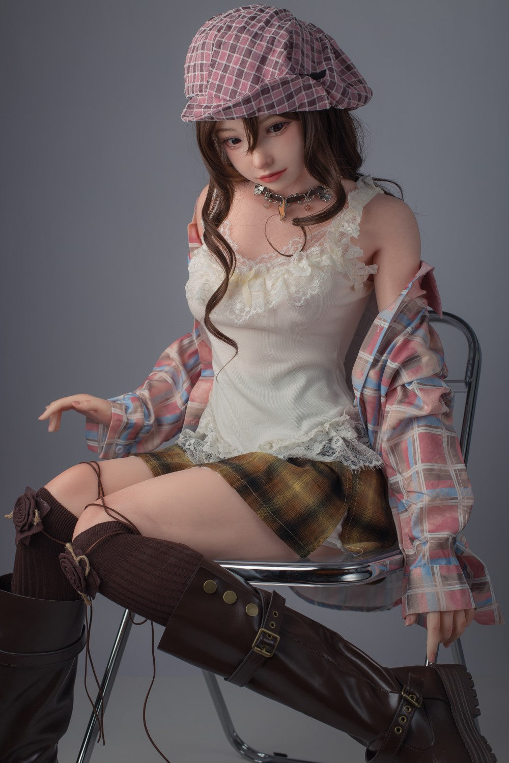 Rina seksnukk (Jiusheng 149 cm B-Cup #112B silikoon)