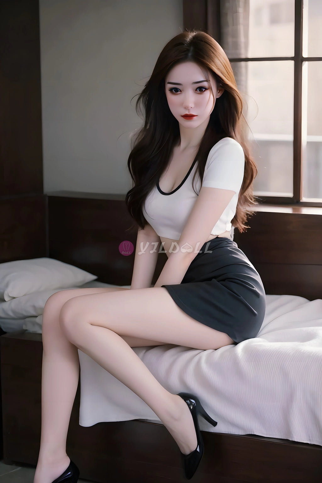 Wei Ling seksnukk (YJL Doll 155 cm C-Cup #879 silikoon)