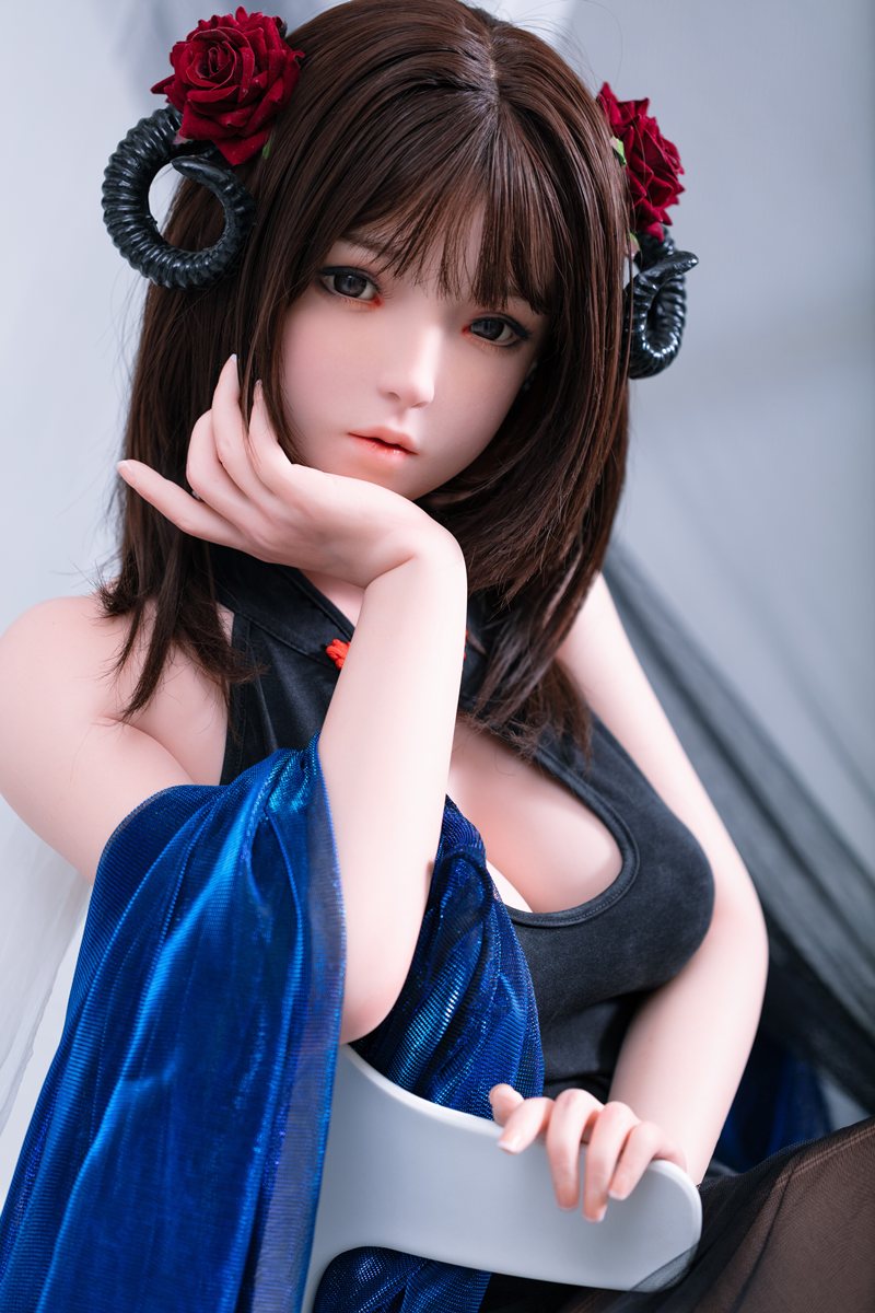 Abiellu seksnukuga (FUDoll 148 cm D-Cup # J014 silikoon)