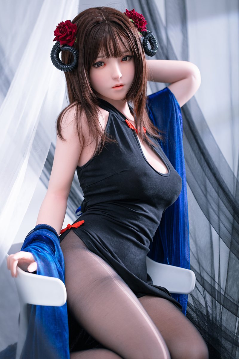 Abiellu seksnukuga (FUDoll 148 cm D-Cup # J014 silikoon)