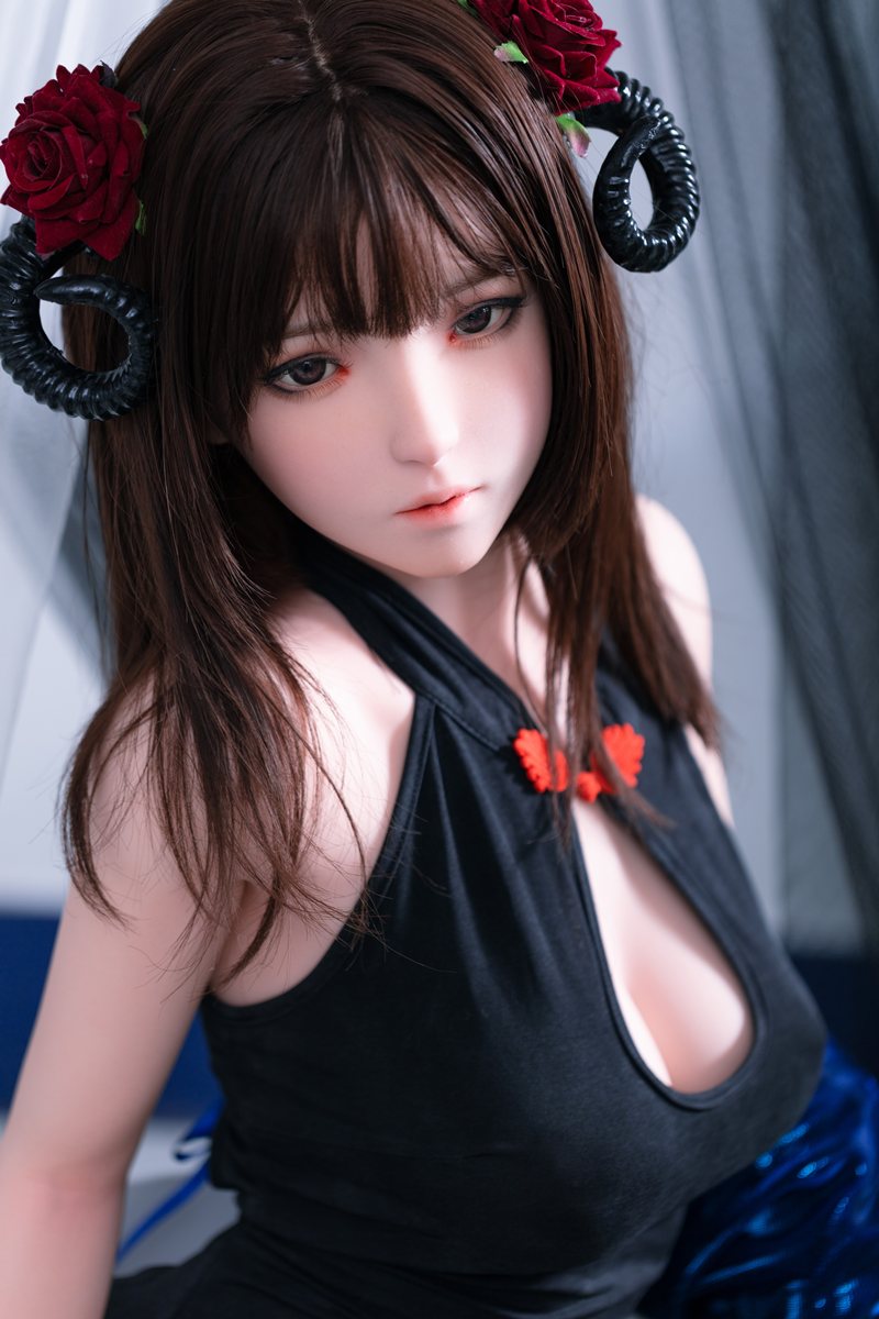 Abiellu seksnukuga (FUDoll 148 cm D-Cup # J014 silikoon)
