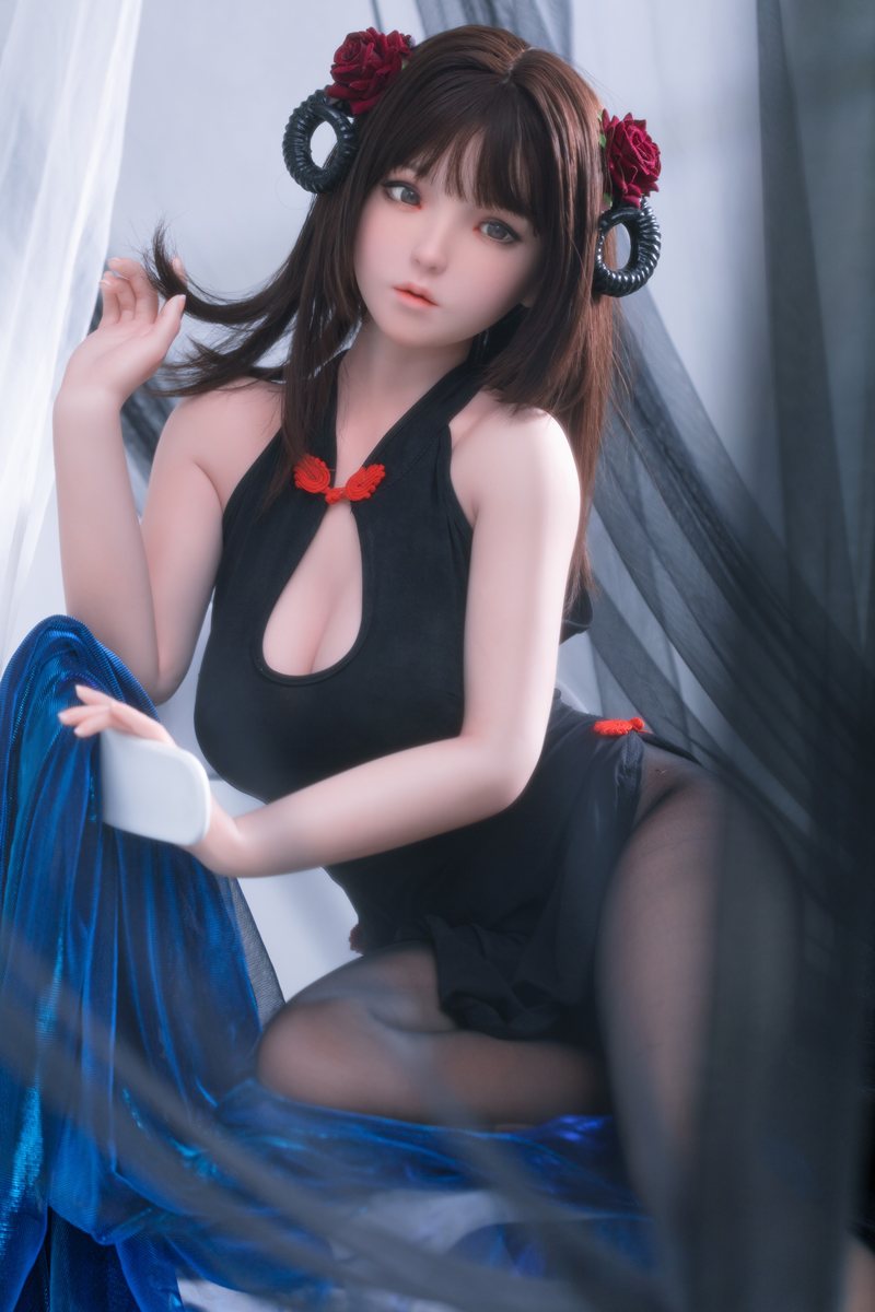 Abiellu seksnukuga (FUDoll 148 cm D-Cup # J014 silikoon)