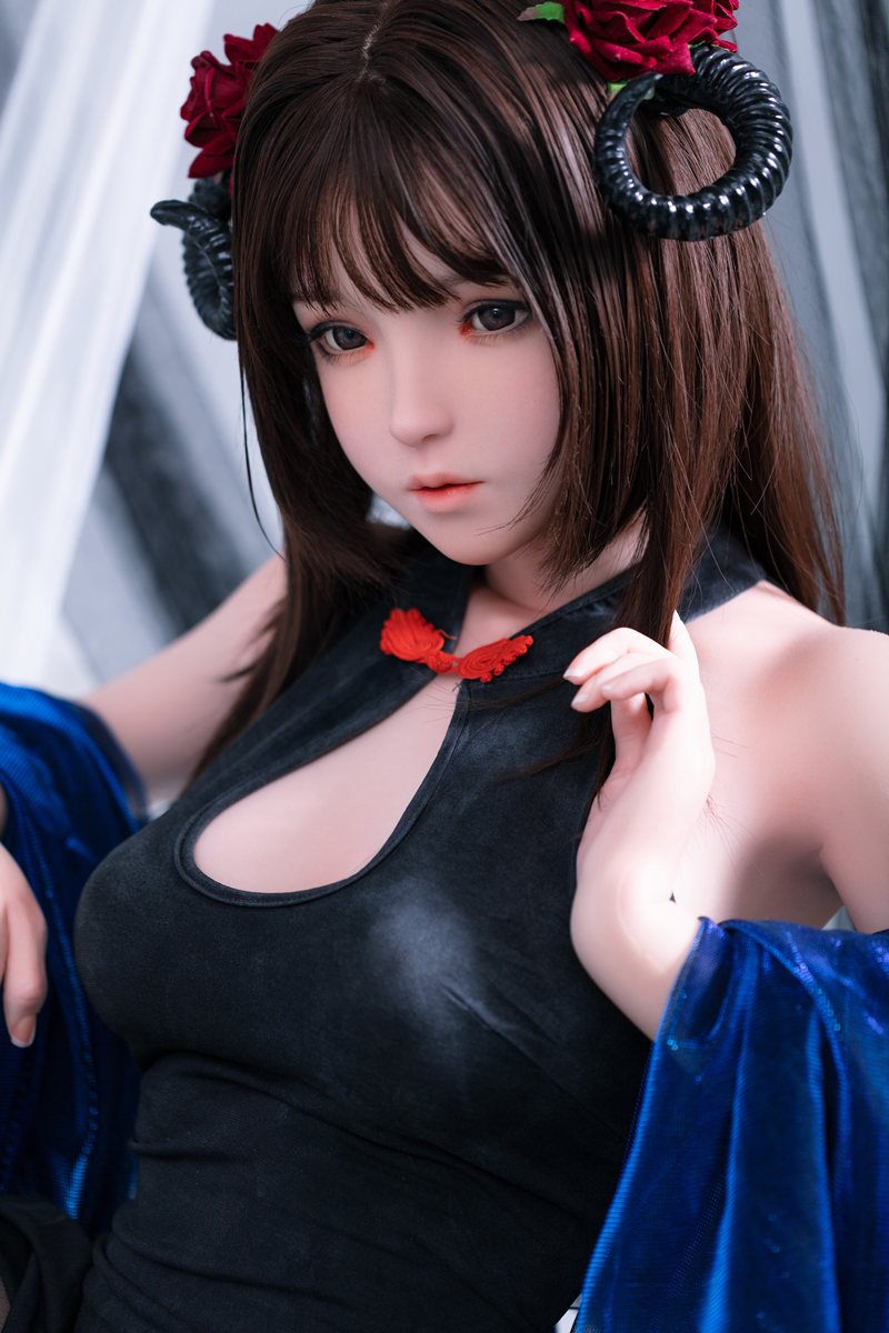 Abiellu seksnukuga (FUDoll 148 cm D-Cup # J014 silikoon)