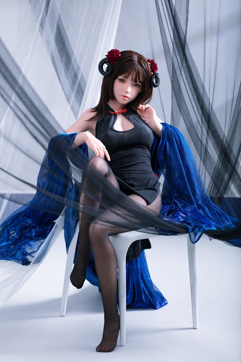 Abiellu seksnukuga (FUDoll 148 cm D-Cup # J014 silikoon)