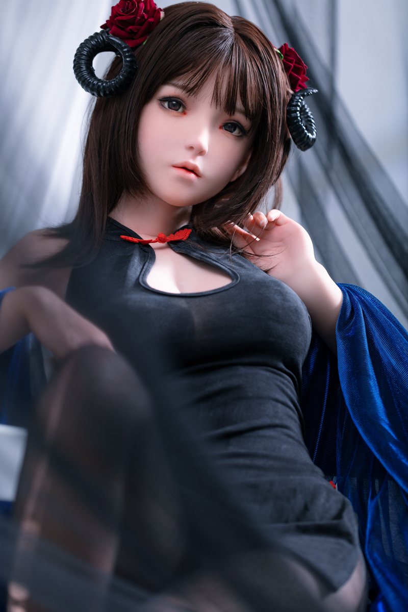 Abiellu seksnukuga (FUDoll 148 cm D-Cup # J014 silikoon)