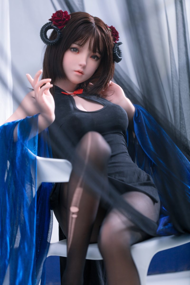 Abiellu seksnukuga (FUDoll 148 cm D-Cup # J014 silikoon)