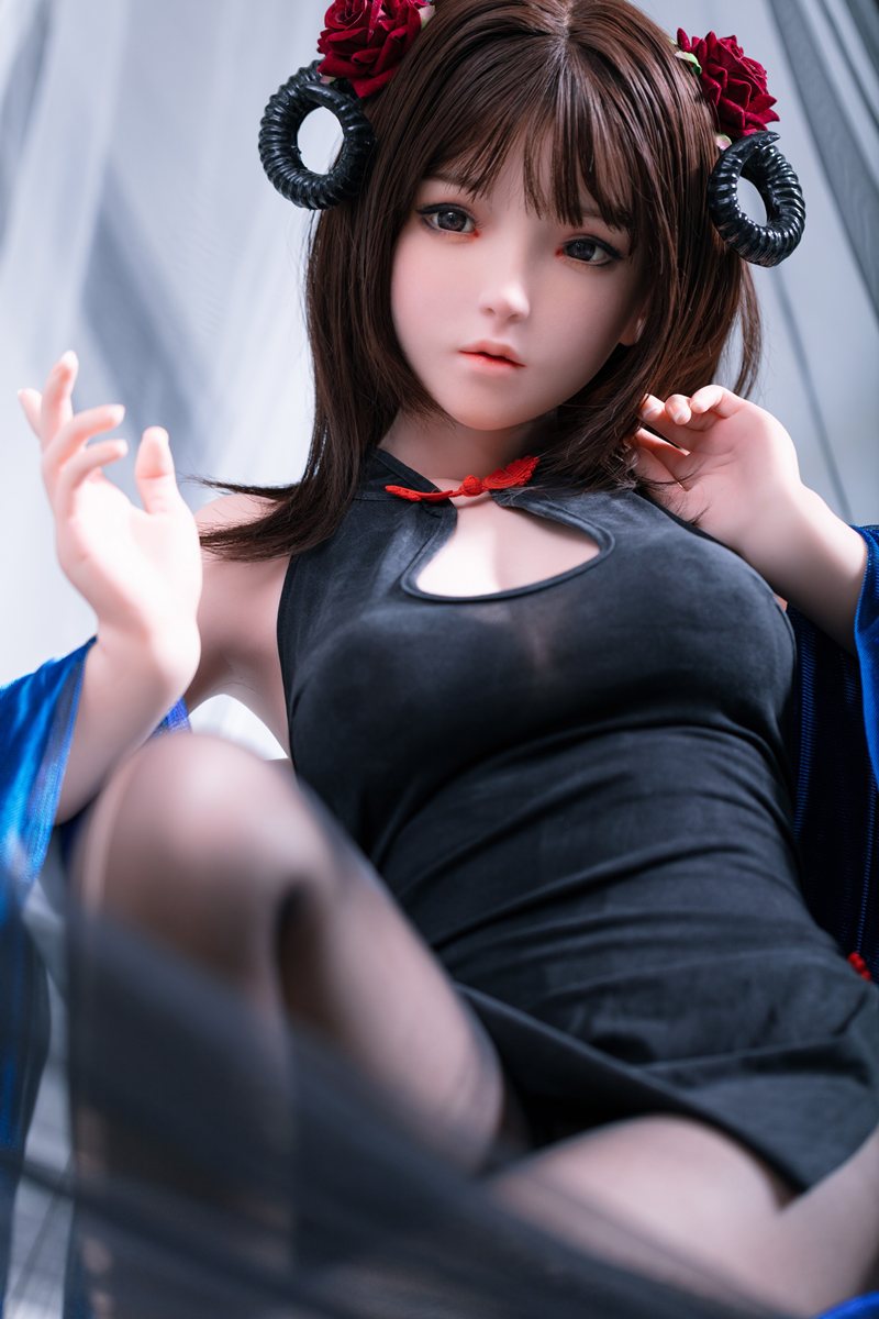 Abiellu seksnukuga (FUDoll 148 cm D-Cup # J014 silikoon)